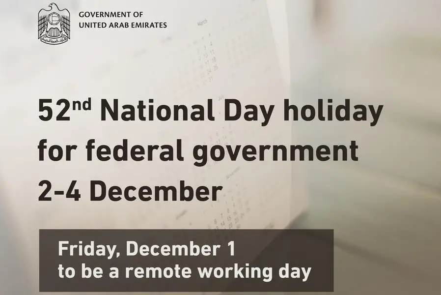 Uae Cabinet Approves The National Day Holiday For Federal Government