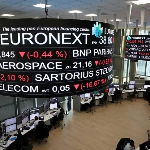 Surging commodity stocks prop up European shares