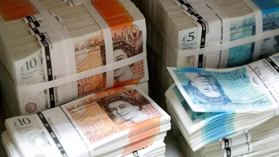 Sterling ticks up, PMIs show UK price pressures