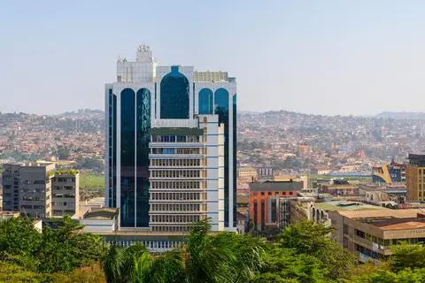 View of downtown Kampala city, Uganda, Africa. Getty Images , Getty Images/Getty Images