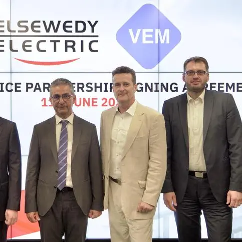 السويدي إليكتريك توقع بروتوكول تعاون مع VEM الألمانية لتصبح الشريك المعتمد لجميع أعمال الصيانة لمحركاتها