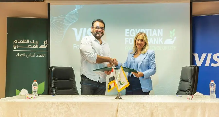 Egyptian Food Bank receives $250,000 grant from Visa Foundation to empower small farmers and provide 238,000 school meals