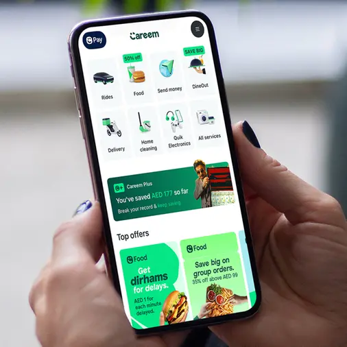 كريم لخدمة توصيل الطعام تطلق حملة \"درهم مقابل كل دقيقة تأخير\" في أبوظبي