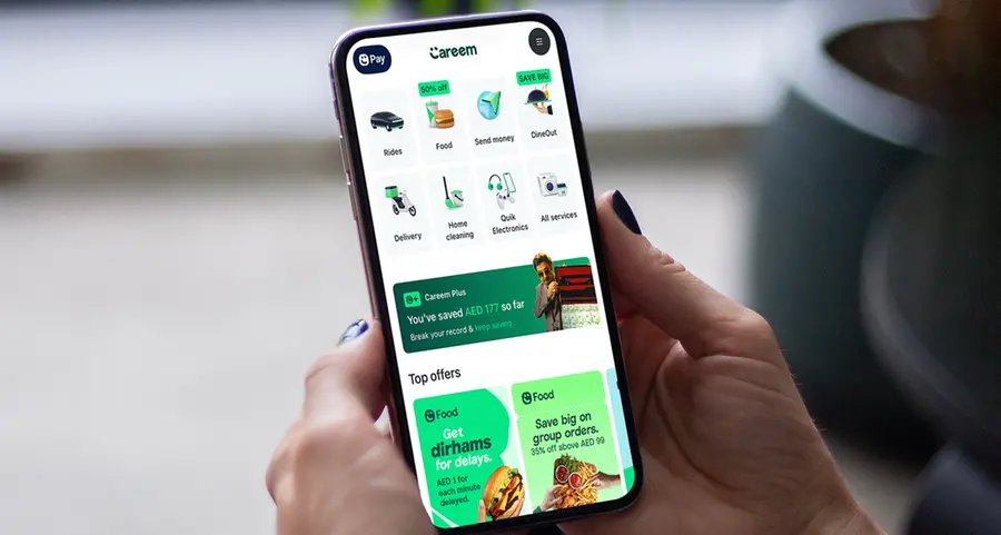 كريم لخدمة توصيل الطعام تطلق حملة \"درهم مقابل كل دقيقة تأخير\" في أبوظبي