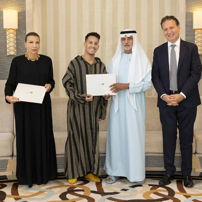 H.E. Sheikh Nahayan Mabarak Al Nahyan honours winners of Abu Dhabi Music & Arts Foundation awards