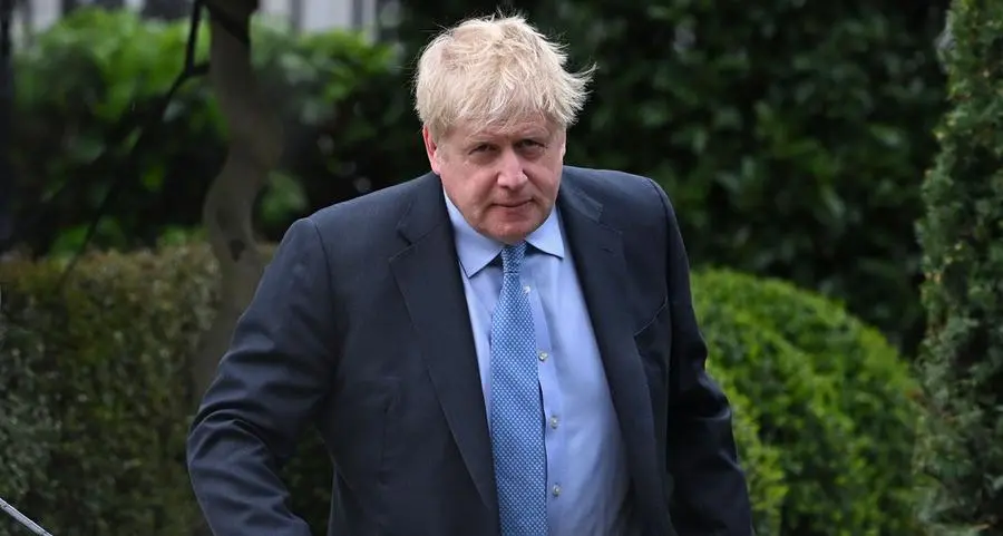 UK ex-premier Johnson says to vote against N.Irish trade pact