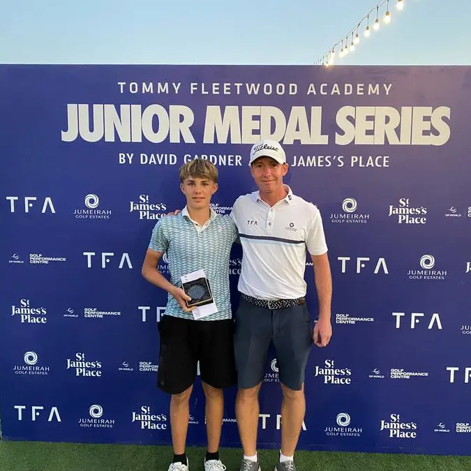 Tommy Fleetwood Academy Junior Medal Series by David Gardner at St James’s Place held