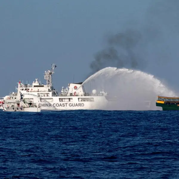 China fires water cannons at Philippine vessels near Scarborough