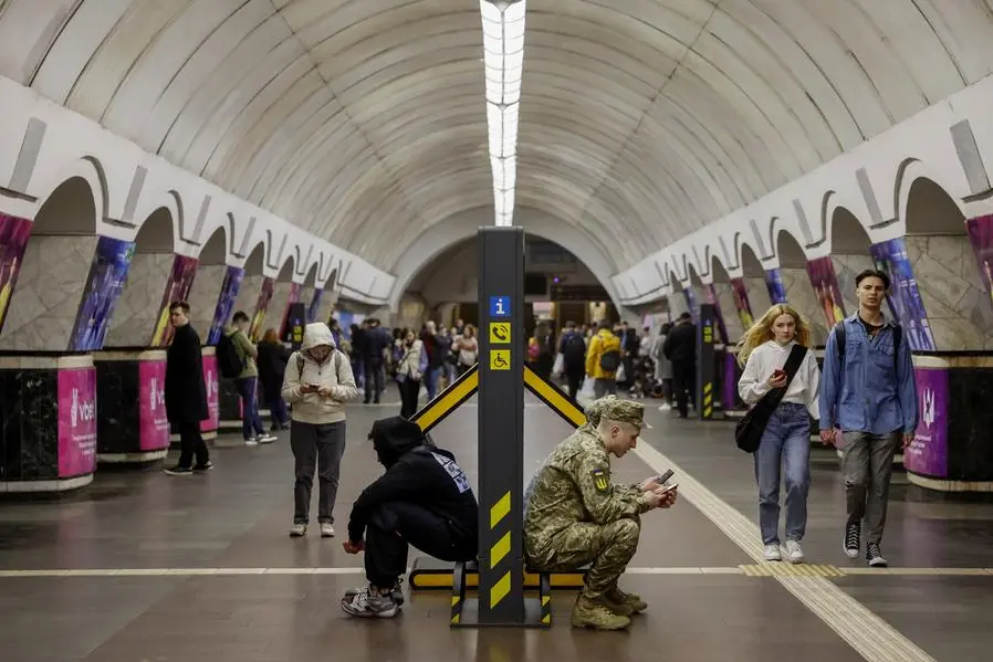 Safety in the subway: Life inside Kyiv's citywide bomb shelter