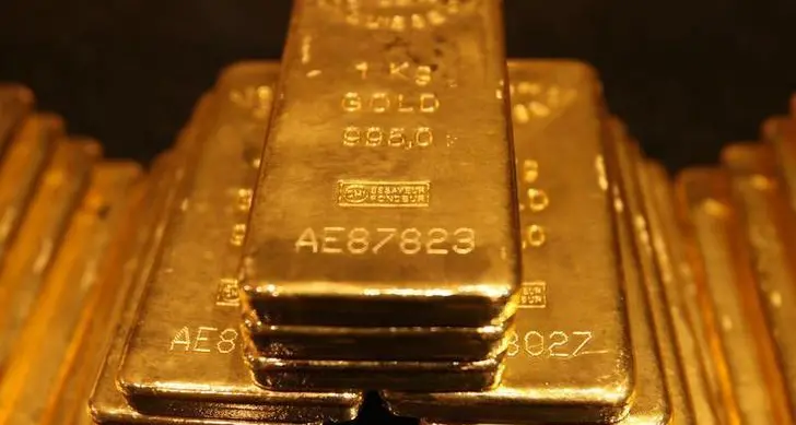 Gold slips amid elevated treasury yields
