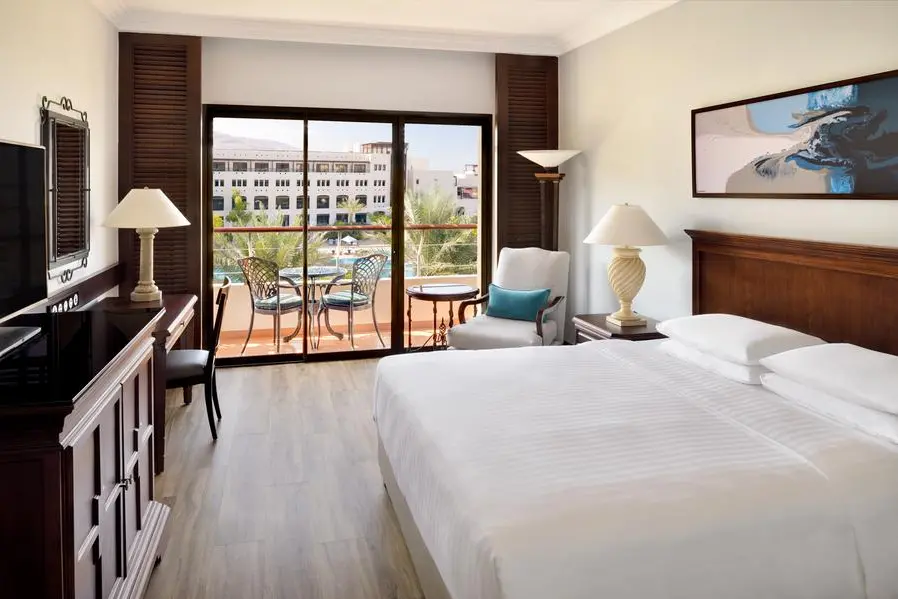 Hotel room Dead Sea Marriott Resort & Spa.
