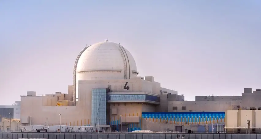 Barakah Nuclear Power Plants supply 57% of UAE households