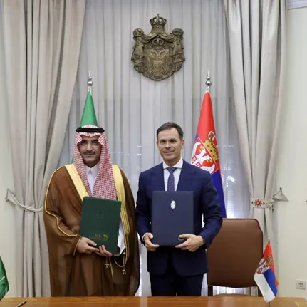 Saudi Fund for Development announces its first presence in Serbia by financing 3 development projects worth $205mln