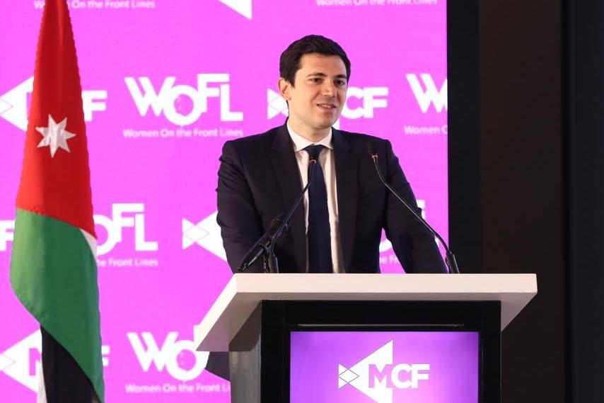 Orange Jordan sponsors the “Women on the Frontlines” conference