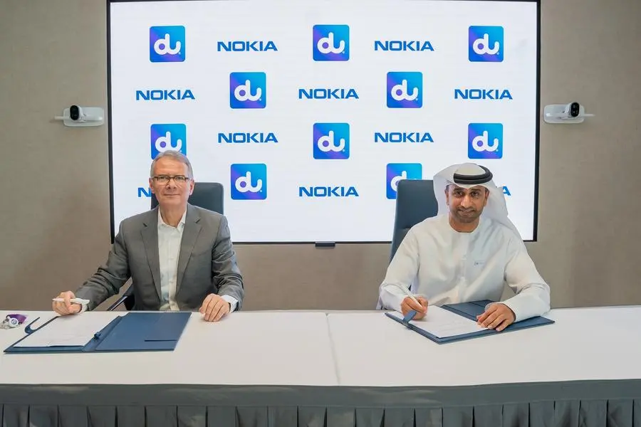 Du and Nokia launch a partnership to boost UAE employees\\' skill sets