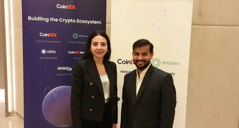 أكبر بورصة للعملات المشفرة في الهند كوين DCX تستحوذ على شركة بت أويسس الرائدة في مجال العملات المشفرة في منطقة الشرق الأوسط وشمال إفريقيا