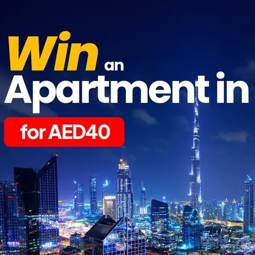 Win an apartment in Dubai for AED 40 with Idealz