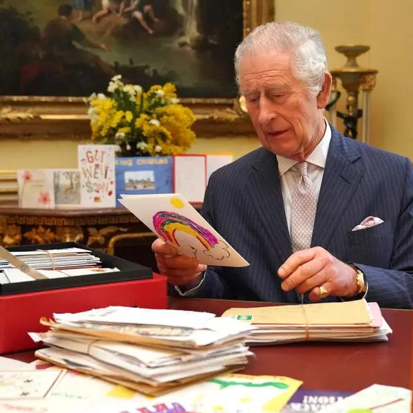 King Charles cheered by get-well cards