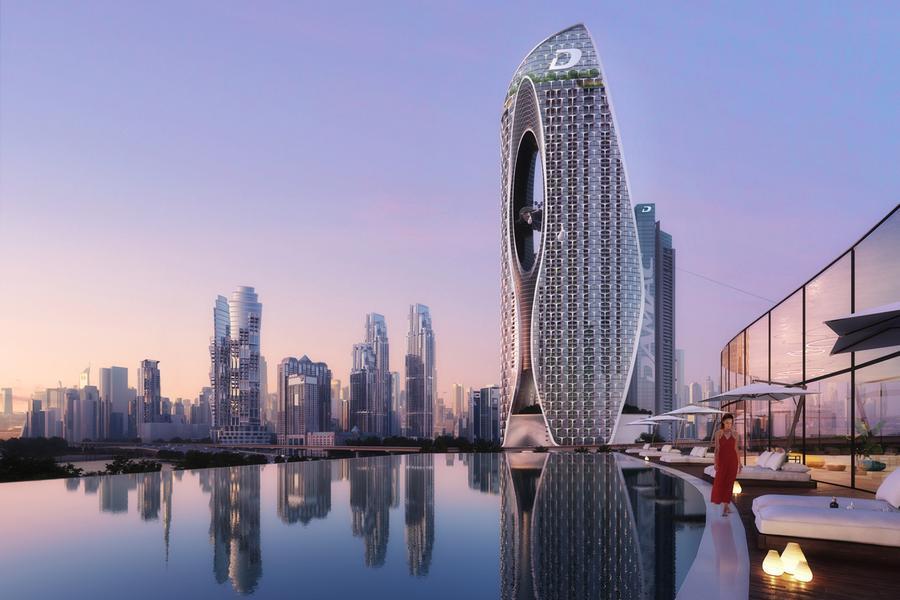 DAMAC is making significant progress on the construction of the luxury Safa to De Grisocono Tower in the heart of Dubai.