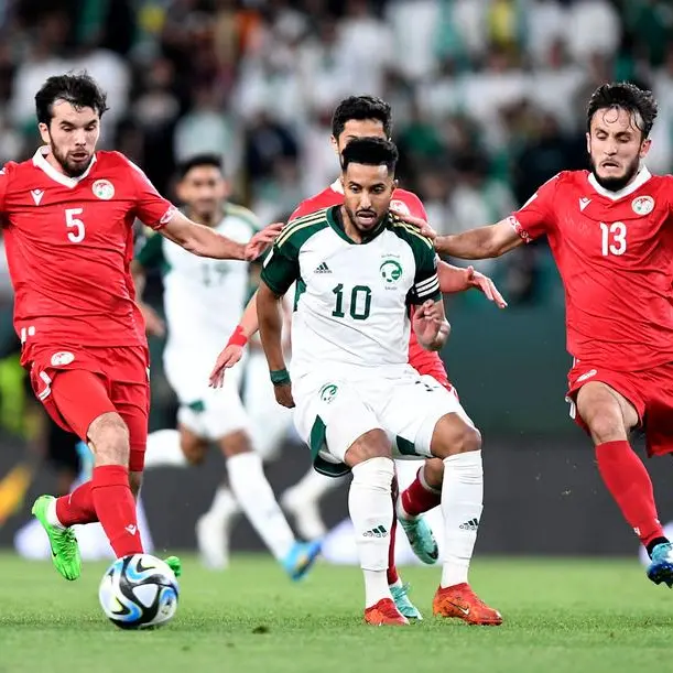 Saudi national team extends lead in World Cup qualifiers with hard-fought victory over Tajikistan