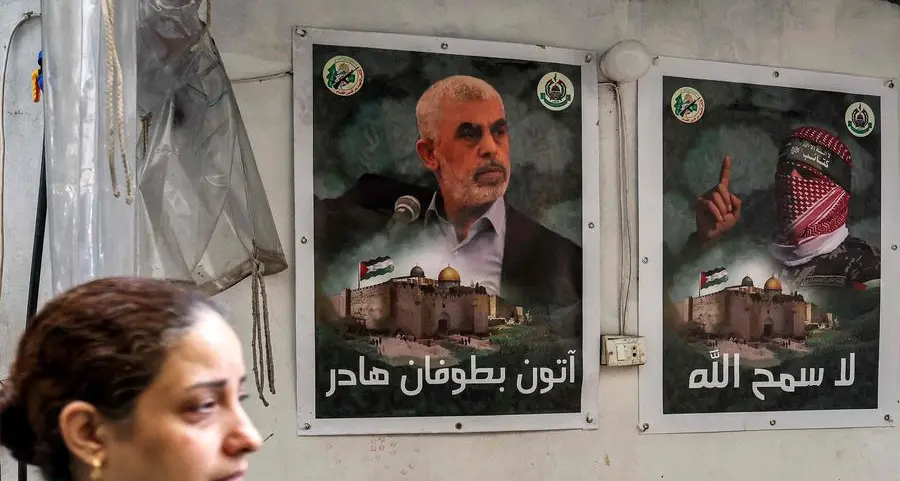 Israel army shows video it says is of Hamas's Sinwar in tunnel
