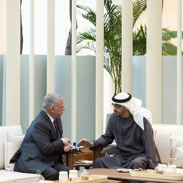 UAE President and King of Jordan discuss bilateral relations and regional developments