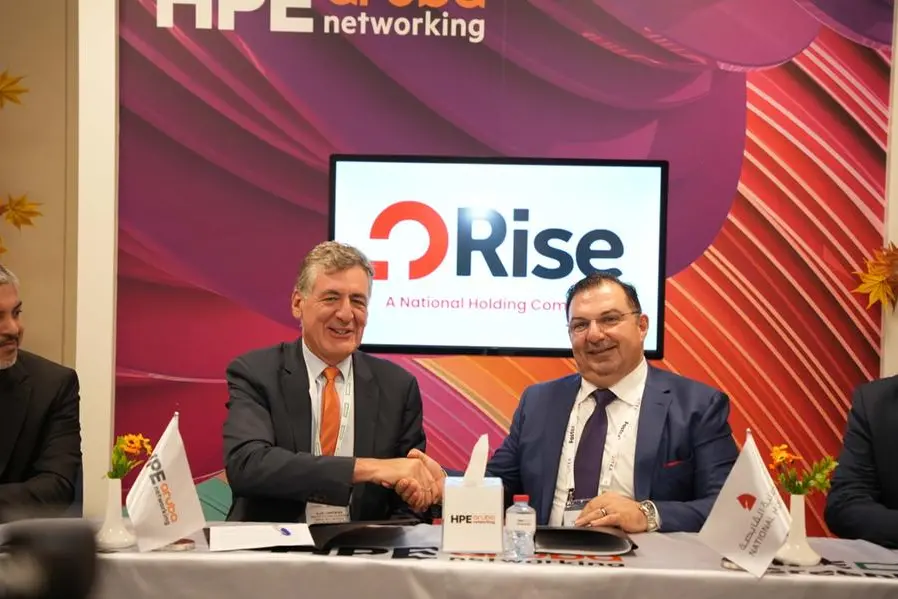RISE Technologies, the technology arm of National Holding, and HPE Aruba Networking have unveiled their strategic partnership with the vision of building a digital-first learning environment. Image courtesy: RISE Technologies