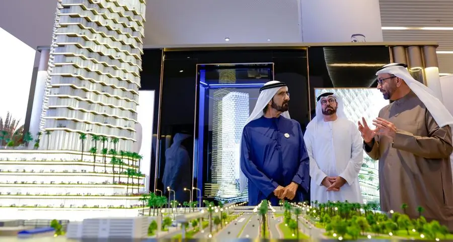 Mohammed bin Rashid reviews plans for the ‘1 Billion Meals Endowment’ tower