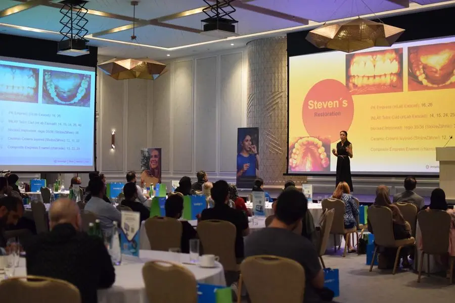 Face-to-face education was delivered by speakers in the field of restorative dentistry. Image Courtesy: Align Technology