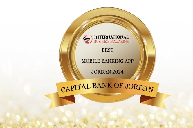 Capital Bank wins “Best Mobile Banking App in Jordan 2024” award from International Business Magazine