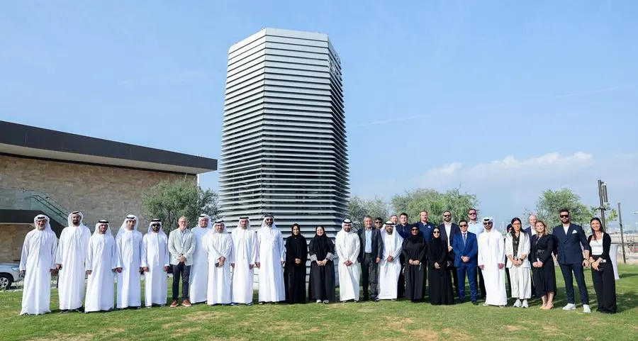 هيئة البيئة – أبوظبي ومُدن العقارية يعلنان عن تشغيل أول برج لتنقية الهواء في المنطقة