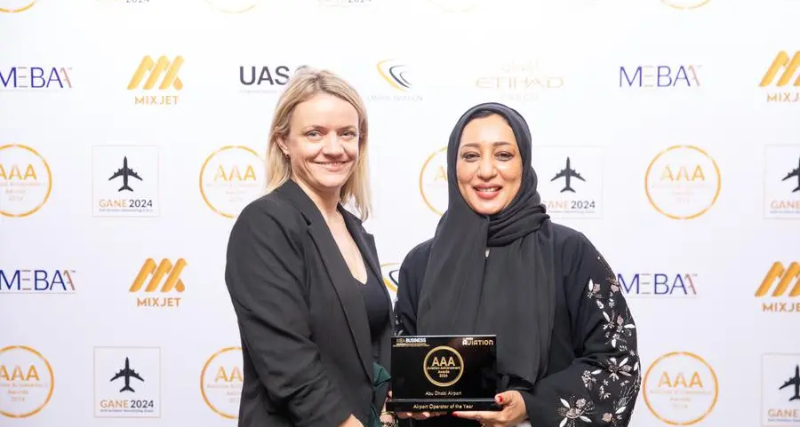 Abu Dhabi Airports receives \"Airport operator of the year\" award