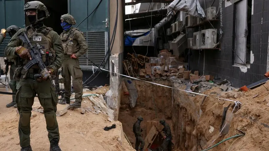 The Hamas tunnels under Shifa Hospital, according to Israel