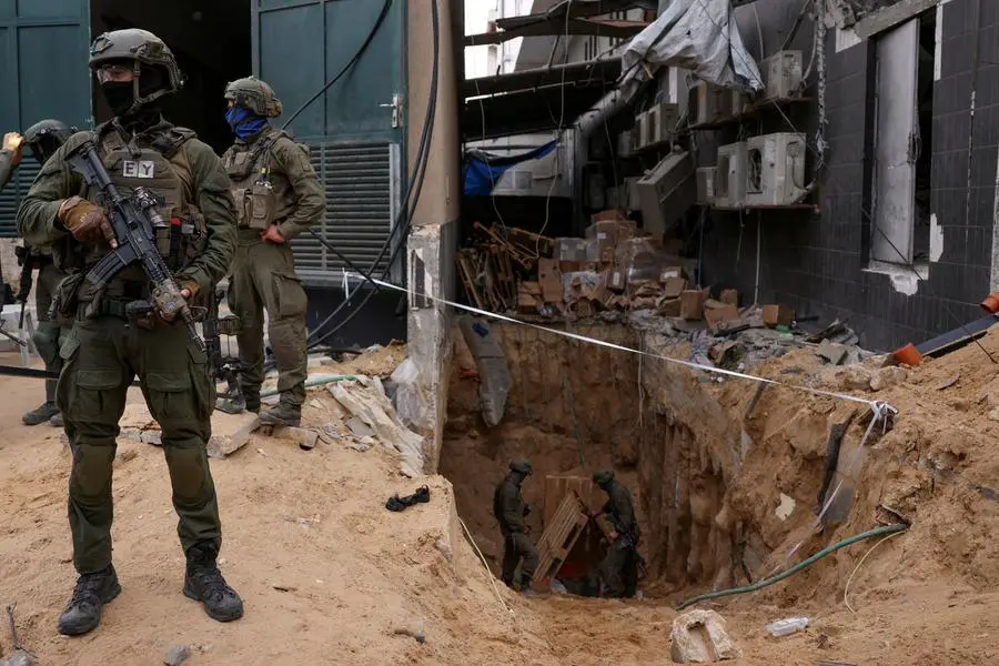 The Hamas tunnels under Shifa Hospital, according to Israel