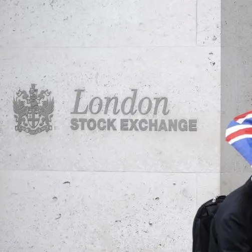 London equities tracks global markets higher, AstraZeneca falls