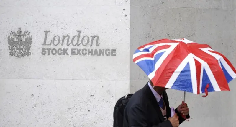 London stocks dip as UK inflation falls less than expected