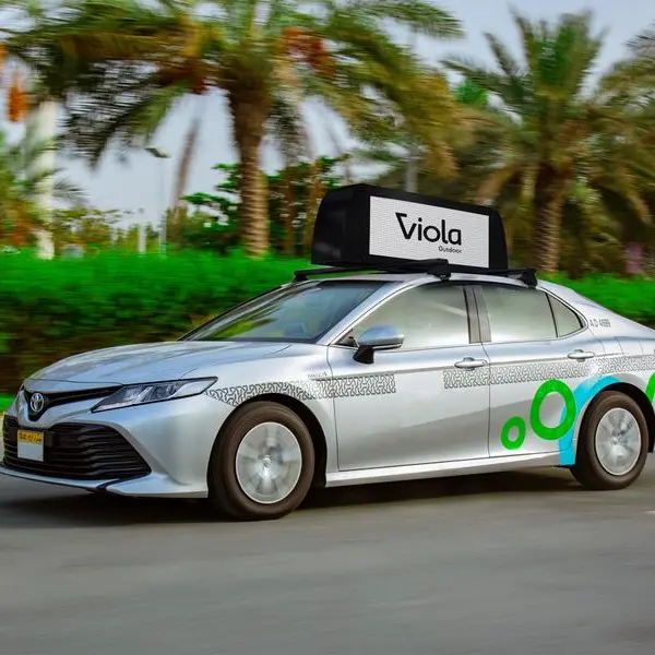 Viola Outdoor launches market-leading taxi-top digital media screens from the UAE capital