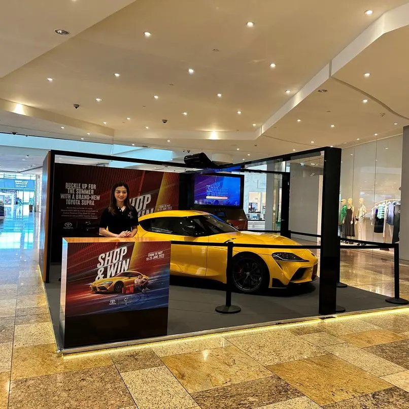 Crack the secret code and win the brand new 2023 Toyota Supra at Dubai Festival City Mall