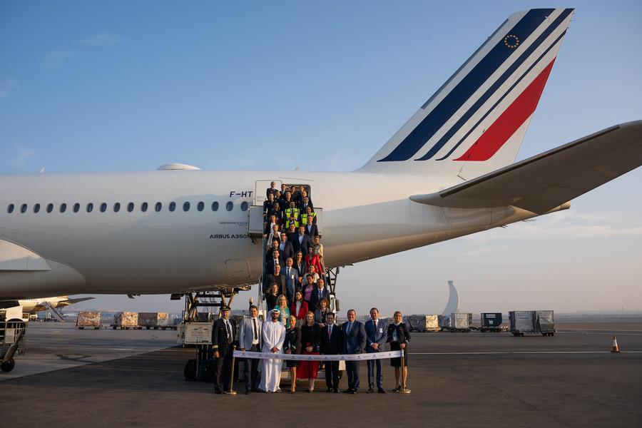 Air France lance un nouveau vol reliant Abu Dhabi et Paris Charles de Gaulle