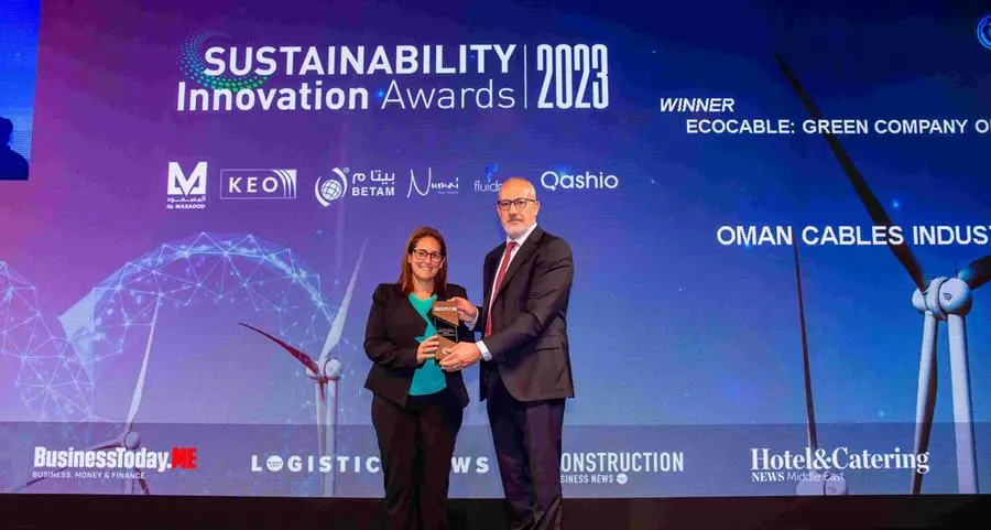 OCI named ‘EcoCable: Green Company of the Year’ at Sustainability Innovation Awards 2023