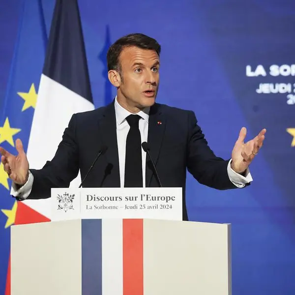 France's Macron: Europe needs to scale up on defense