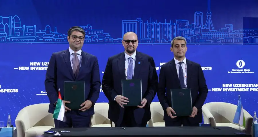 بيان صحفي: \"مصدر\" الإماراتية توقع اتفاقية لتطوير مشاريع طاقة متجددة في أوزبكستان