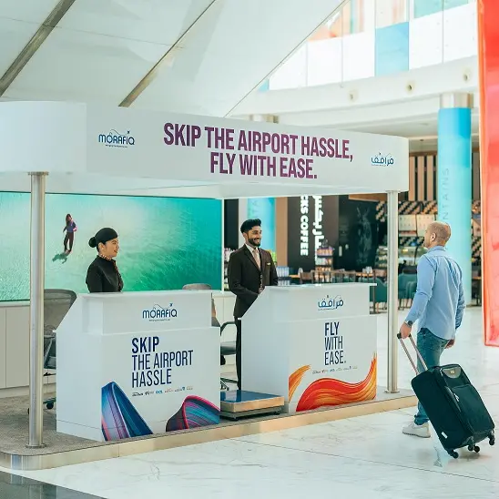 Your effortless journey begins here: Miral launches remote airport check-in at the Fountains At Yas Mall