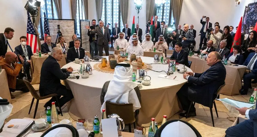 Abdullah bin Zayed reaffirms UAE's support of Palestinian Cause at 'Negev Summit'