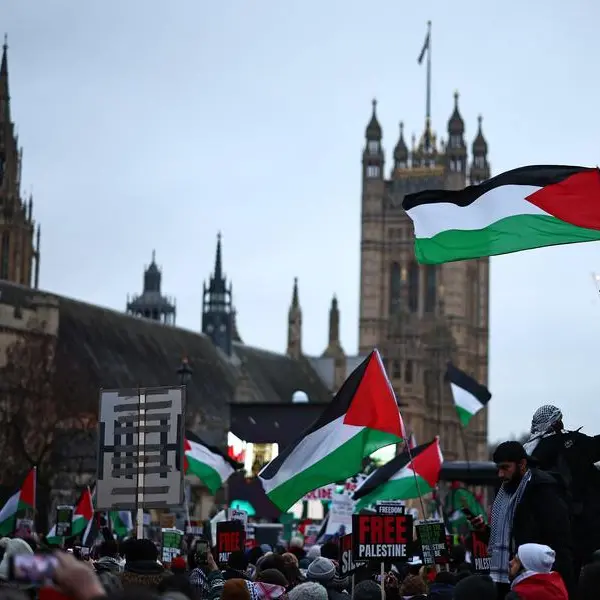 Thousands march in Washington, London for Gaza 'day of action'