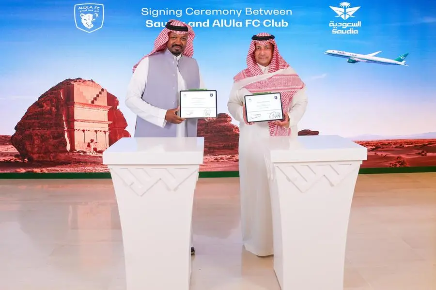 Saudia and AlUla Club Company sign partnership agreement