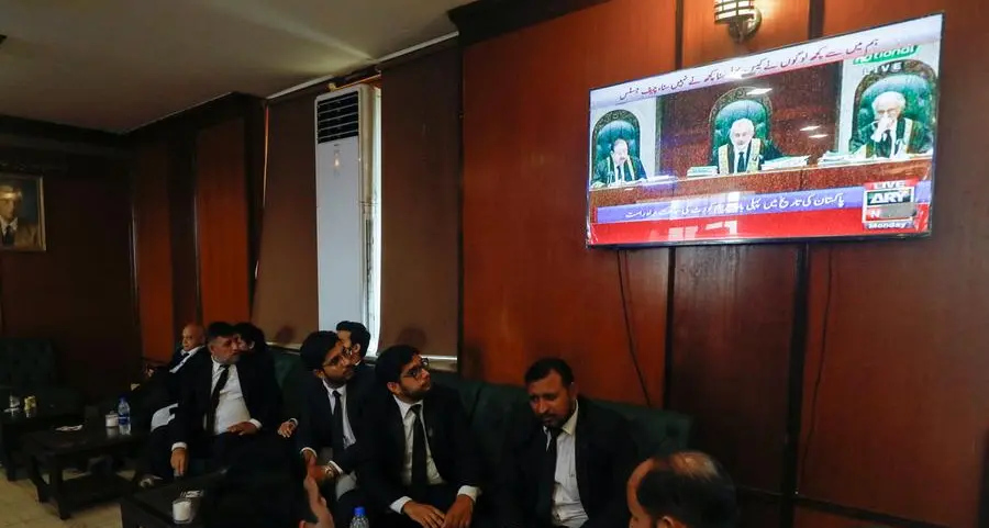 Pakistan's top court proceedings shown live on TV for first time