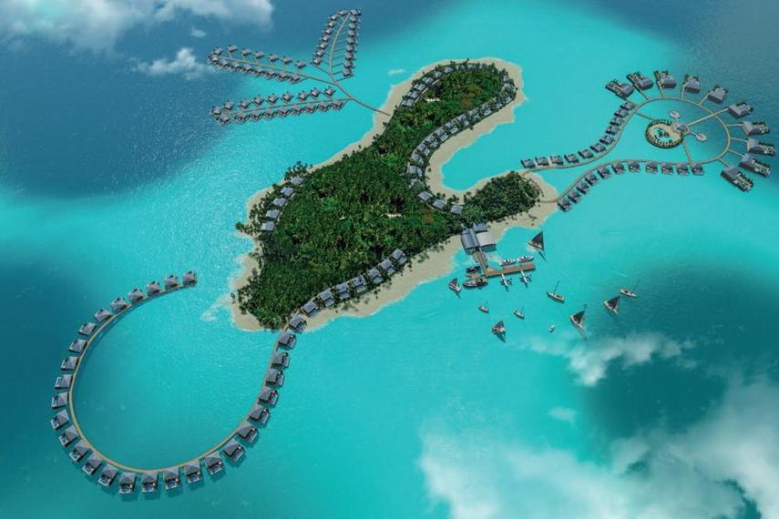 FAM Mengadakan PJSC  Meluncurkan proyek Al Mahra Maldives senilai 800 juta dirham