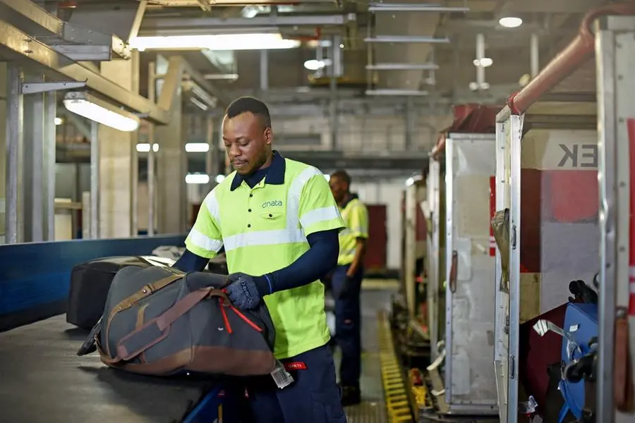 Dnata Baggage Handling. Image courtesy of the dnata Group.