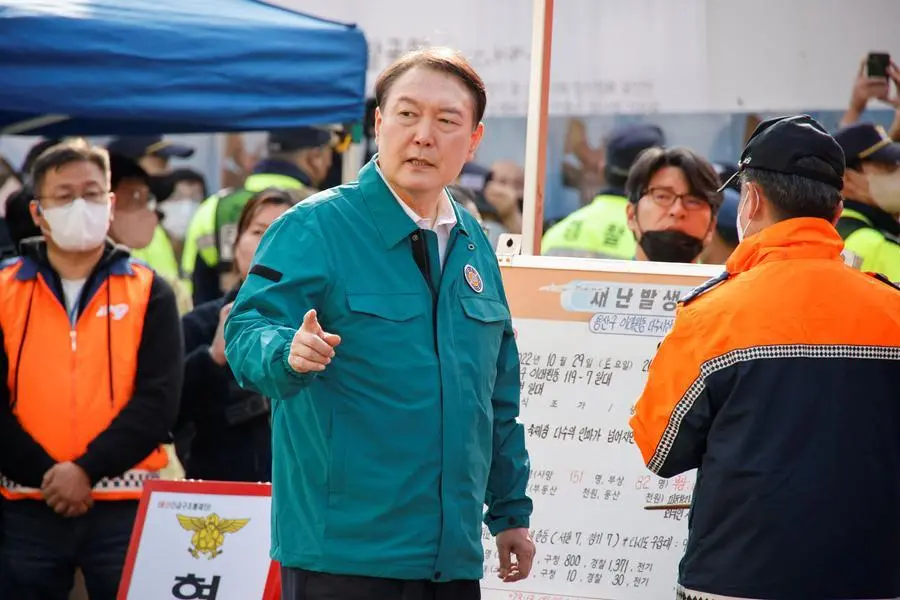 مُحدث- وفاة 153 شخص في حادث تدافع أثناء احتفالات الهالوين بكوريا الجنوبية